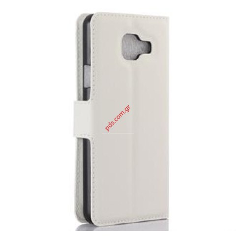 Θήκη Flip βιβλίου White Samsung A310F Galaxy A3 2016 σε λευκό χρώμα