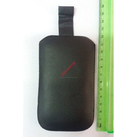 Θήκη κάθετη τύπου Pocket style 12cm black (12*7*0,5cm)
