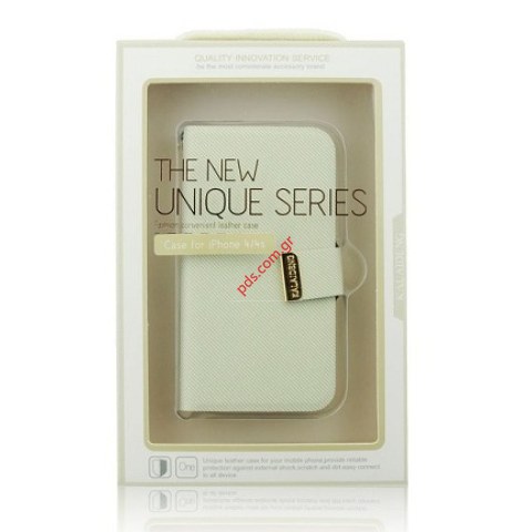 Θήκη KLD Unique white Samsung i9300 Galaxy S3 σε λευκό χρώμα Blister