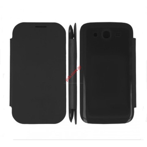 Case flip cover Book Samsung i9082 Grand Duos Black Case flip cover Book Samsung i9082 Grand Duos Black