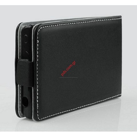 Protective case flip open Trend Slim Samsung S7562 Galaxy S Duos in black color