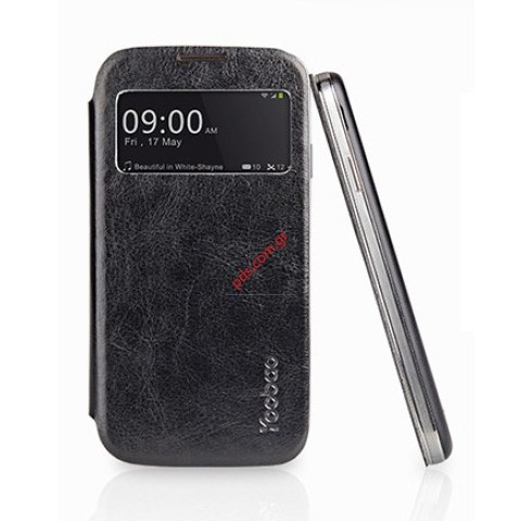Θήκη με πορτάκι Samsung Galaxy S4 i9500 Yoobao Black σε μαύρο χρώμα Θήκη με πορτάκι Samsung Galaxy S4 i9500 Yoobao Black σε μαύρο χρώμα
