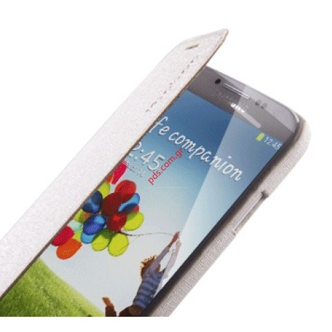 Θήκη με πορτάκι Samsung Galaxy S4 i9500 Yoobao White σε λευκό χρώμα Θήκη με πορτάκι Samsung Galaxy S4 i9500 Yoobao White σε λευκό χρώμα
