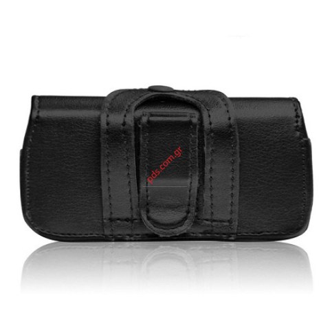 Θήκη οριζόντια με κλίπ ζώνης i9300 s3 Full style Black σε μαύρο χρώμα