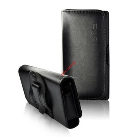 Θήκη οριζόντια με κλίπ ζώνης i9300 s3 Full style Black σε μαύρο χρώμα Θήκη οριζόντια με κλίπ ζώνης i9300 s3 Full style Black σε μαύρο χρώμα