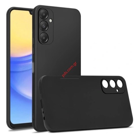 Θήκη Samsung A057 Galaxy A05 Black TPU silicon σε μαύρο χρώμα Blister
