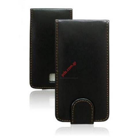 Case Samsung i9100 Galaxy S II with flip Forcell Black open no clip Case Samsung i9100 Galaxy S II with flip Forcell Black open no clip