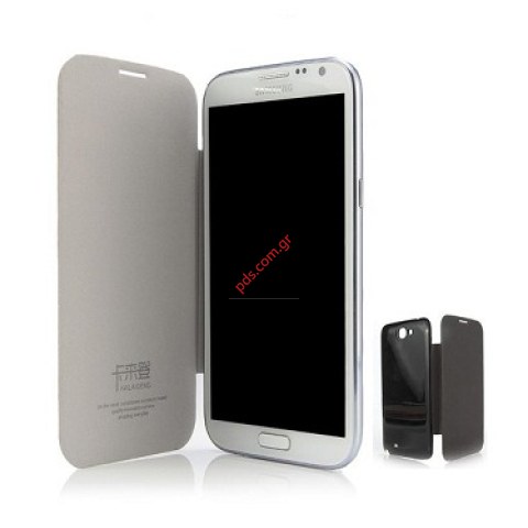 Θήκη τύπου βιβλίου KLD Samsung Galaxy S Duos S7562 Black σε μαύρο χρώμα