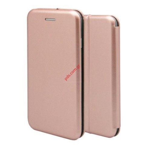Θήκη τύπου βιβλίου Mercury Xiaomi Redmi Note 9 Stand Pink No Clip σε ρόζ χρώμα