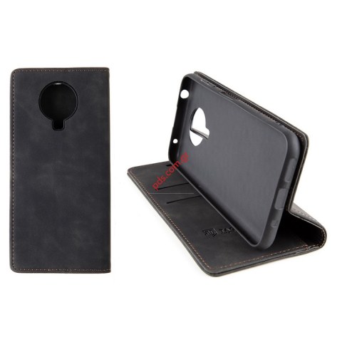 Θήκη τύπου βιβλίου Nokia G10, G20 Black stand book σε μαύρο χρώμα