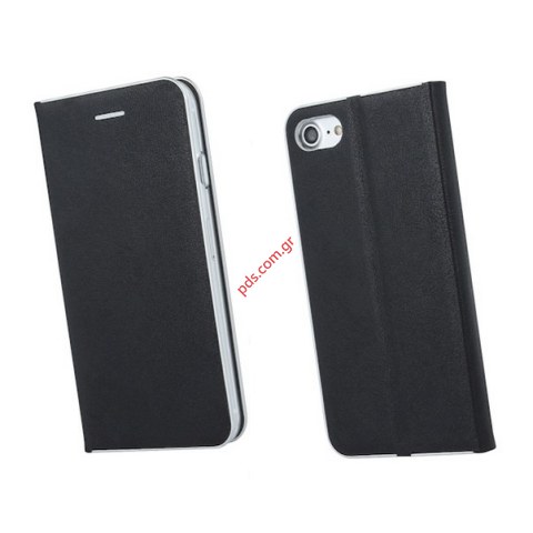 Θήκη τύπου βιβλίου Samsung A305F Galaxy A30 (2019) Black Flip book No clip σε μαύρο χρώμα.