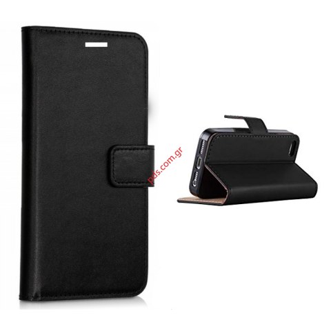 Θήκη τύπου βιβλίου Samsung A515F Galaxy A51 (2020) Black Flip book wallet σε μαύρο χρώμα
