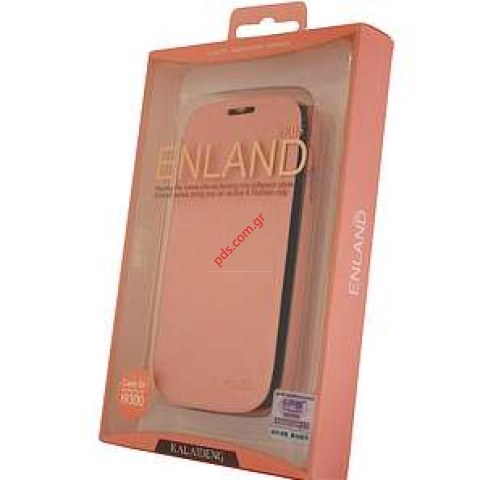 Θήκη τύπου βιβλίου Samsung Galaxy S3 Mini i8190 Pink σε ροζ χρώμα