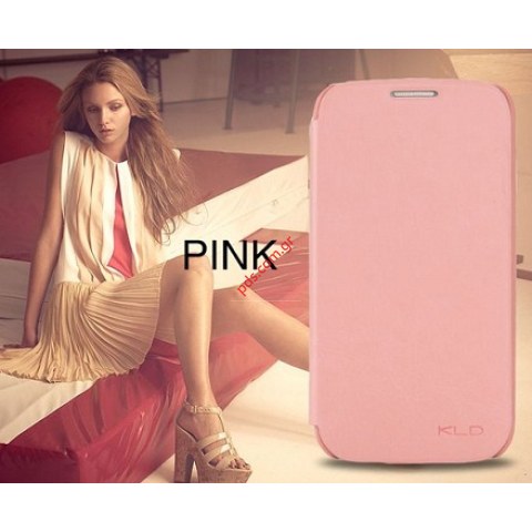 Θήκη τύπου βιβλίου Samsung Galaxy S3 Mini i8190 Pink σε ροζ χρώμα