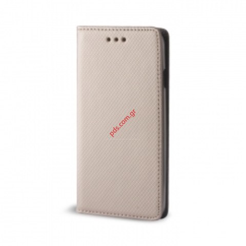 Θήκη τύπου βιβλίου Samsung J320F Galaxy J3 (2016) Wallet Diary Gold σε χρυσό χρώμα Θήκη τύπου βιβλίου Samsung J320F Galaxy J3 (2016) Wallet Diary Gold σε χρυσό χρώμα
