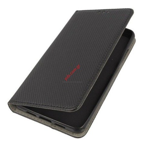 Θήκη τύπου βιβλίου Xiaomi Mi A2 Black Flip Wallet Diary σε μαύρο χρώμα Θήκη τύπου βιβλίου Xiaomi Mi A2 Black Flip Wallet Diary σε μαύρο χρώμα