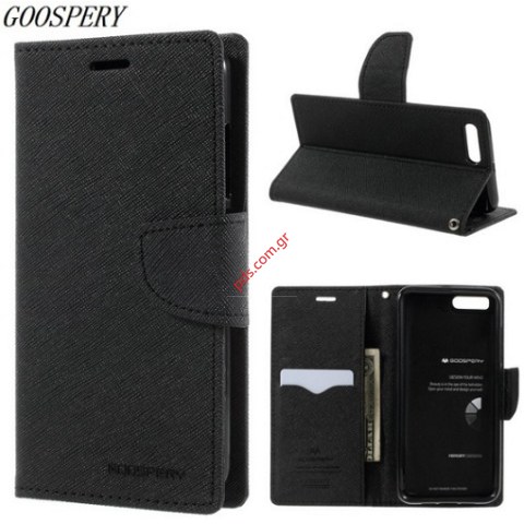 Θήκη τύπου βιβλίου Xiaomi Mi Mix 2 Black Stand σε μαύρο χρώμα