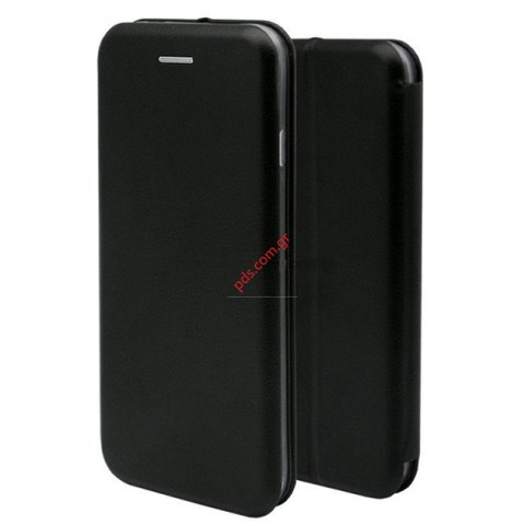 Case book curved Xiaomi Mi Mix 2s Black stand Case book curved Xiaomi Mi Mix 2s Black stand