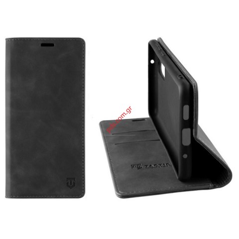 Θήκη τύπου βιβλίου Xiaomi Redmi Note 12 4G/5G Black Book Flip clip Wallet Diary σε μαύρο χρώμα Bulk