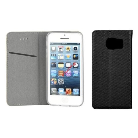 Θήκη βιβλίο Samsung A20s Galaxy A207 Book Flip stand Black σε μαύρο χρώμα