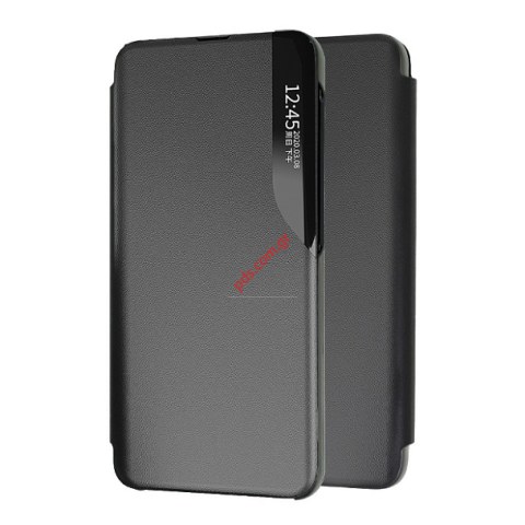 Θήκη βιβλίο Xiaomi 12 Pro 5G Book smart Flip view Black σε μαύρο χρώμα Bulk