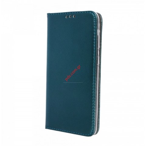 Θήκη βιβλίο Xiaomi Redmi 10C Book Stand Green σε πράσινο χρώμα Blister