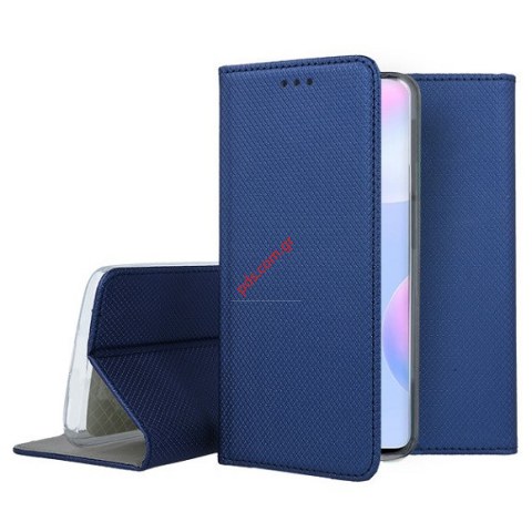 Θήκη βιβλίο Xiaomi Redmi 9A Book Flip stand Blue σε μπλέ χρώμα