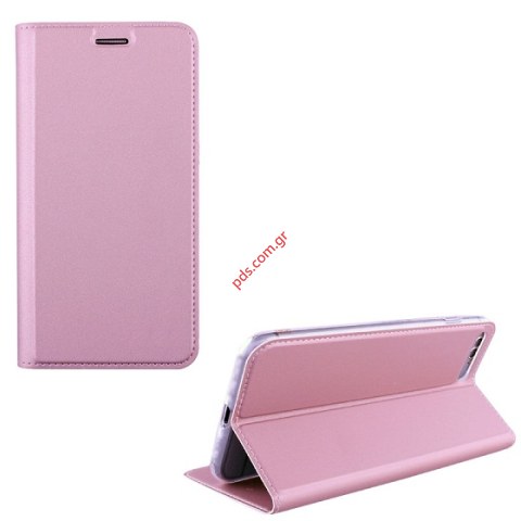 Case flip book pocket stand Huawei Υ5 (2019) 5.71 inch Pink Case flip book pocket stand Huawei Υ5 (2019) 5.71 inch Pink