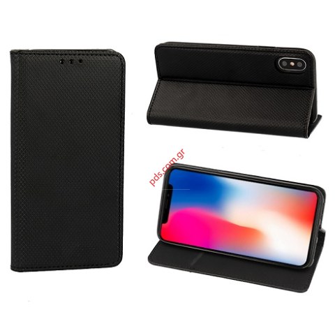 Θήκη βιβλίου Xiaomi Redmi Note 10s book Black Blister