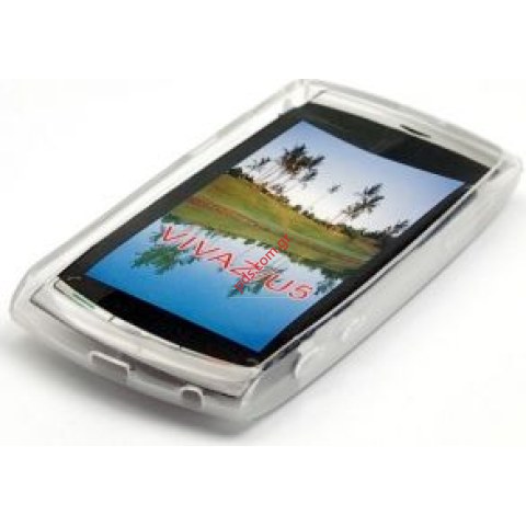 Transparent hard plastic case for SonyEricsson Vivaz