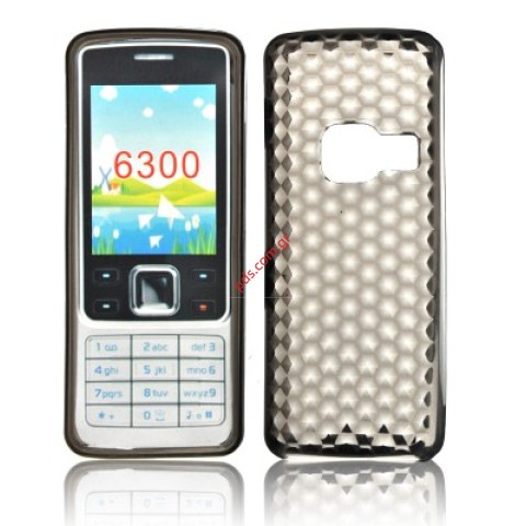 Πλαστική διάφανη θήκη Nokia 6300 TRN smoke black χρώμα