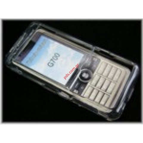 Crystal transparent plastic hard case for G700 Crystal transparent plastic hard case for G700