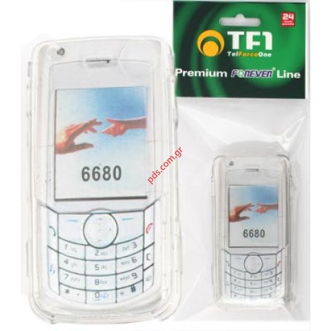 Crystal transparent hard case for 6680 Crystal transparent hard case for 6680