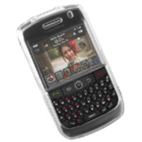Πλαστική σκληρή διάφανη θήκη για το Blackberry 8900 Curve