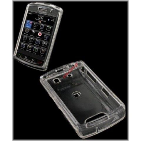 Πλαστική σκληρή διάφανη θήκη για το BlackBerry 9500 Storm