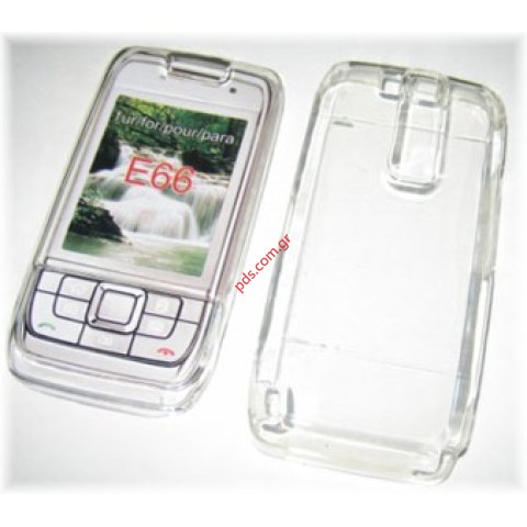 Πλαστική σκληρή διάφανη θήκη για το E66 Πλαστική σκληρή διάφανη θήκη για το E66