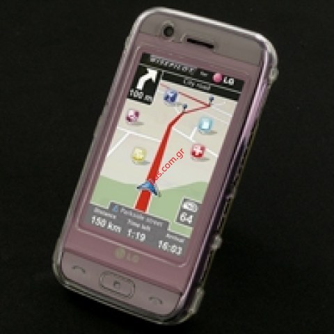 Crystal transparent hard plastic case for Samsung i900 Omnia