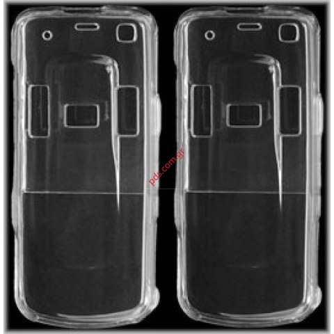 Πλαστική σκληρή διάφανη θήκη για το Nokia 6220classic