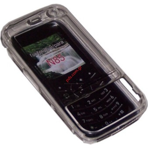 Crystal transparent hard plastic case for Nokia N85 Crystal transparent hard plastic case for Nokia N85
