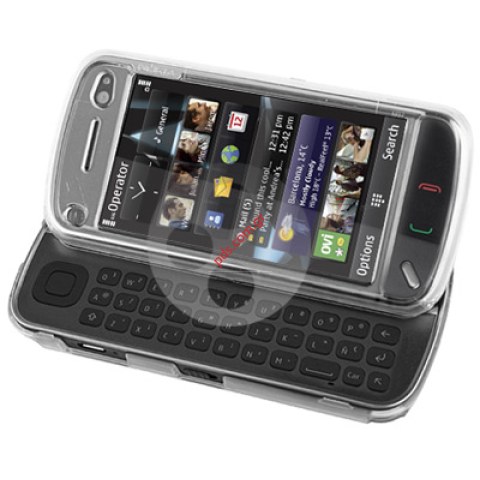 Πλαστική σκληρή διάφανη θήκη για το Nokia N97