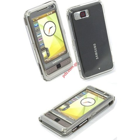 Crystal transparent hard plastic case for Samsung i900 Omnia Crystal transparent hard plastic case for Samsung i900 Omnia
