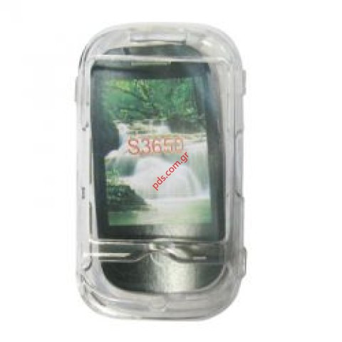 Crystal transparent hard plastic case for  Samsung S3650 Crystal transparent hard plastic case for  Samsung S3650