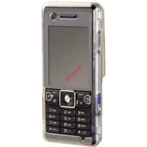 Crystal transparent plastic hard case for SonyEricsson C510