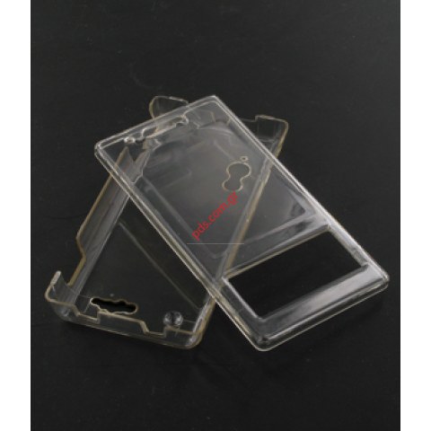 Crystal transparent hard case for SonyEricsson G705