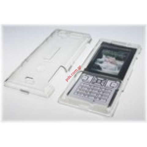 Crystal transparent hard plastic case for SonyEricsson T700i  Crystal transparent hard plastic case for SonyEricsson T700i