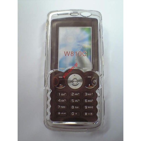 Crystal transparent hard case for W810i Crystal transparent hard case for W810i