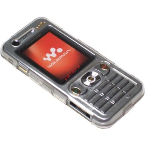 Crystal transparent hard case for W890i