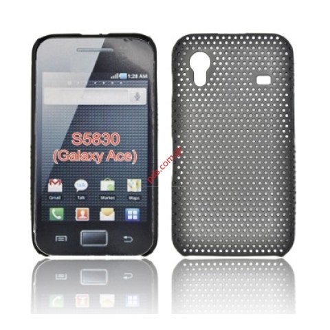 Case mesh gridd for Samsung GT S5830 Galaxy Ace Black Case mesh gridd for Samsung GT S5830 Galaxy Ace Black