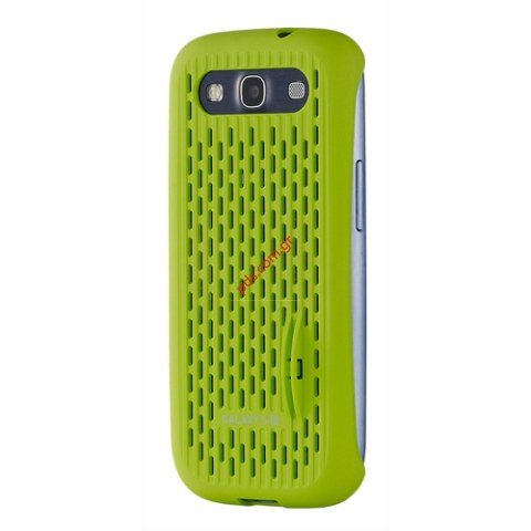 Εξαιρετικής ποιότητας θήκη Samsung i9300 Galaxy S III cool vent σε ανοιχτό πράσινο χρώμα