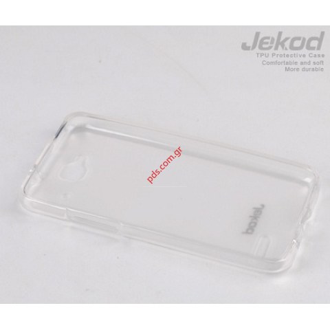 Θήκη Jekod TPU White Alcatel 6012D One Touch Idol Mini σε λευκό χρώμα.